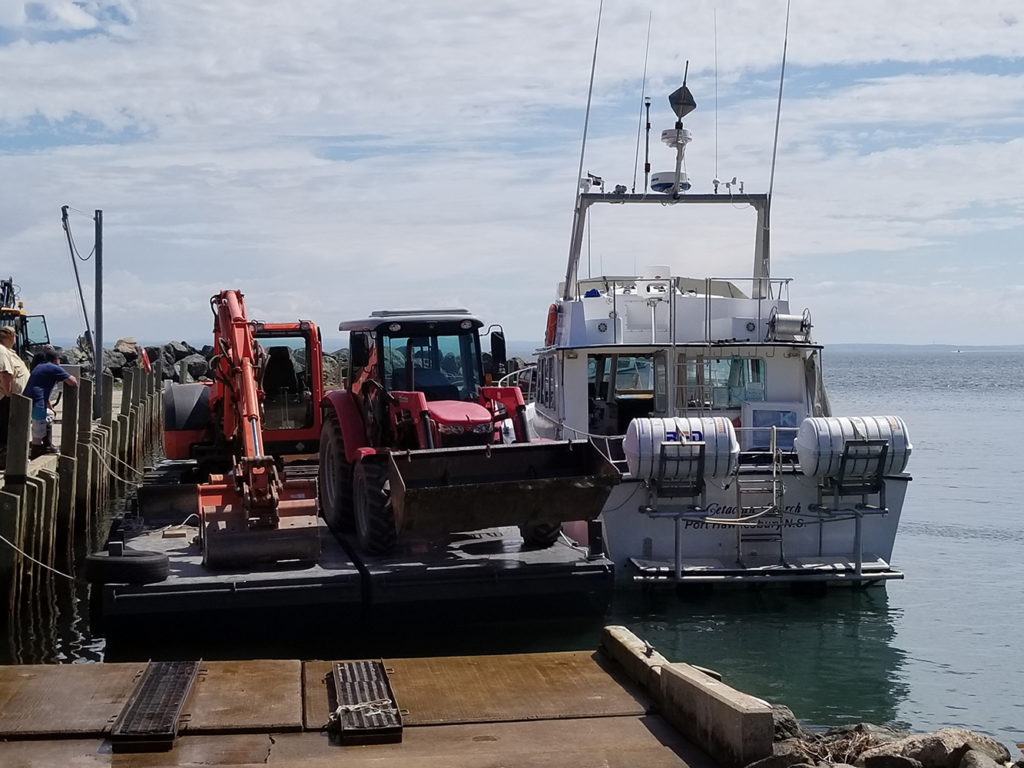pictou island charters barge service